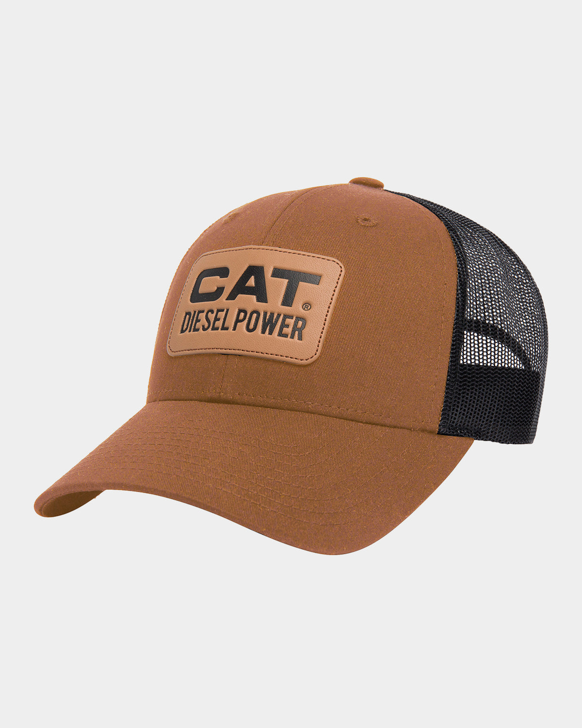 Cat workwear richardson 115 diesel power trucker hat bronze front