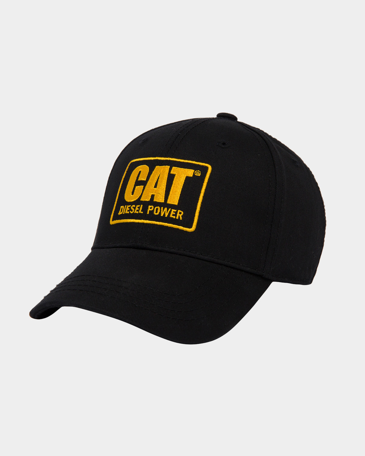 CAT Workwear Unisex Curve Bill Diesel Power Cap Black Front