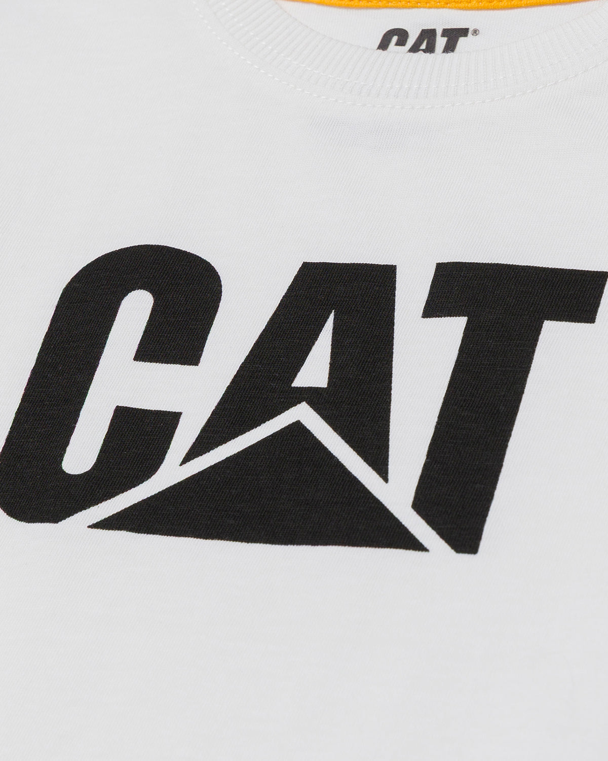 Cat workwear infant tm logo t-shirt chest logo