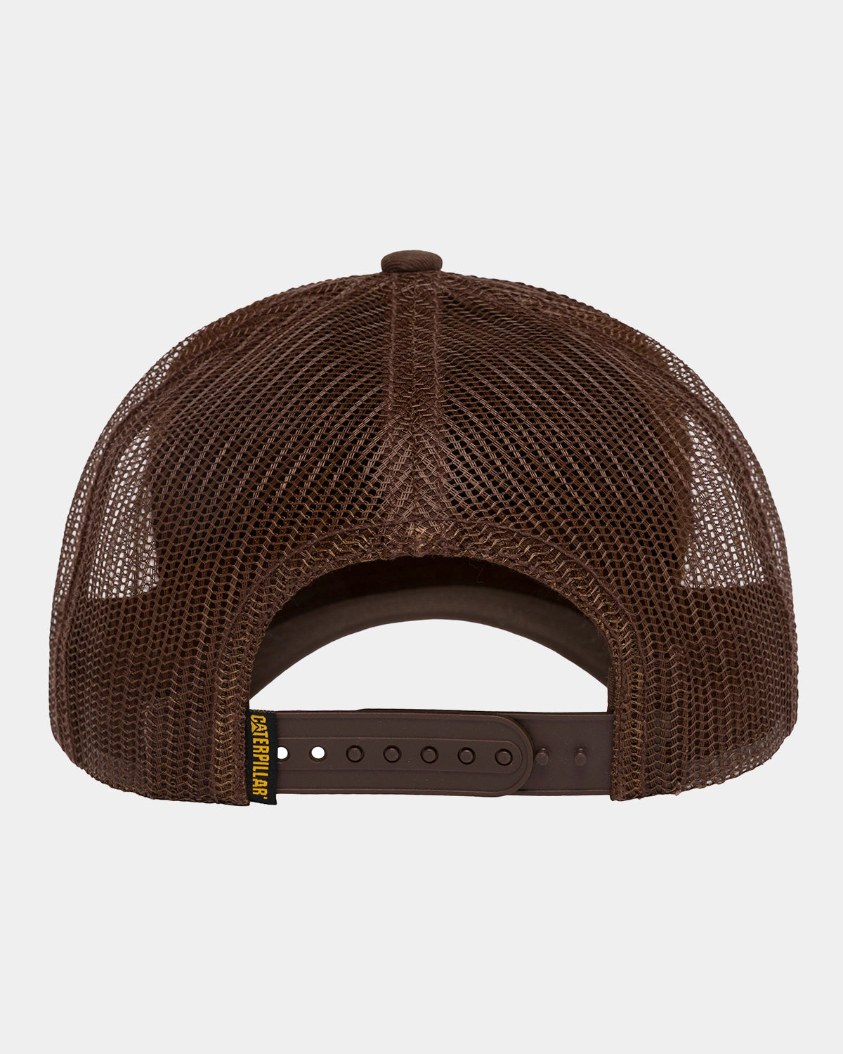 CAT workwear logo camo trucker hat coffee bean snap back