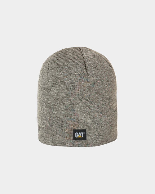 Men's Logo Knit Beanie Dark Heather Grey,color:Dark Heather Grey
