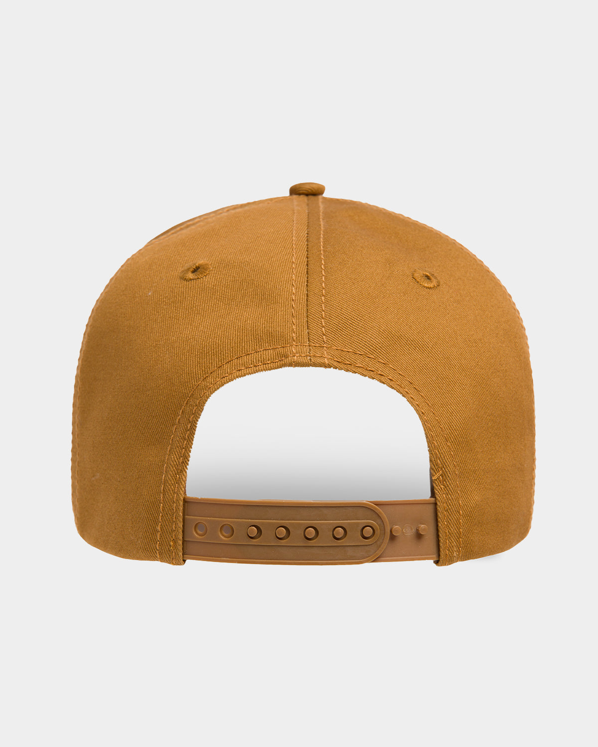 CAT Workwear Unisex Logo Label Unstructured Cap Bronze Back