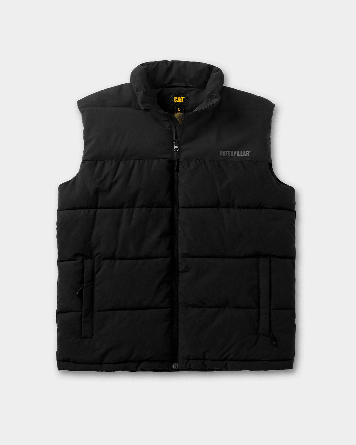 Cat Workwear Men's Arctic Zone Insulated Vest Black Front