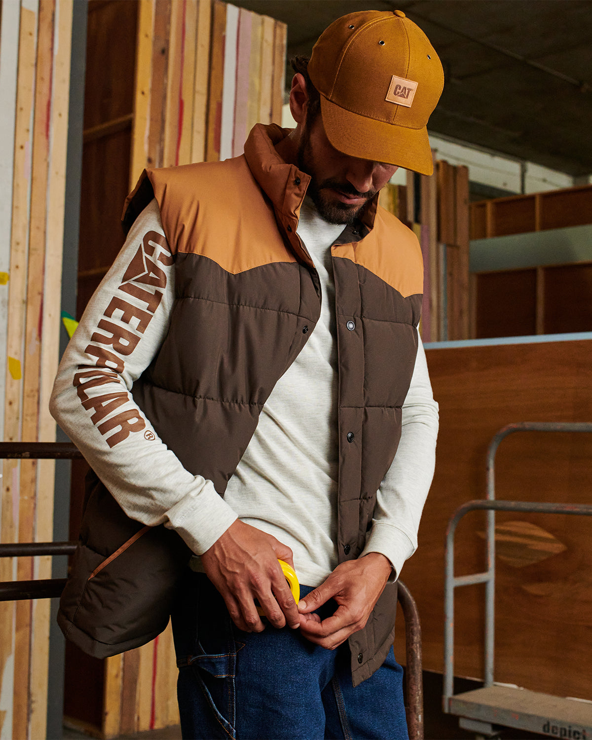 Men's Big Sky Puffer Vest | CAT® WORKWEAR – Caterpillar Workwear Men's Big Sky Puffer Vest | CAT® WORKWEAR – Caterpillar Workwear