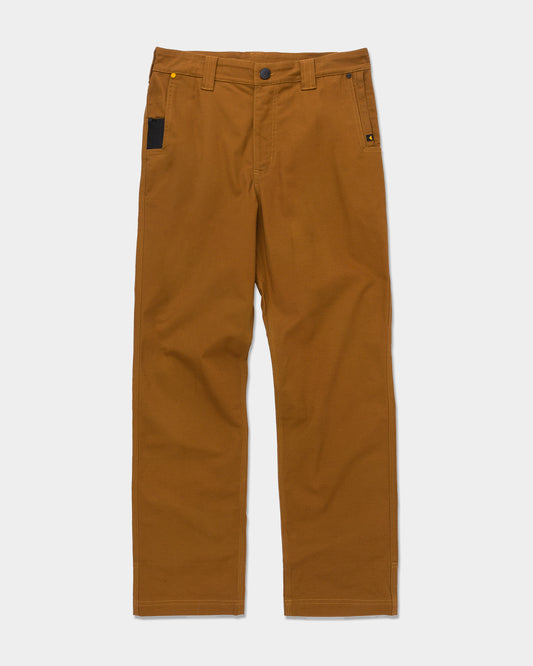 CAT Workwear Men's Brush Pant Bronze Front,color:Bronze