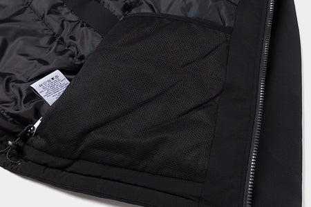 Cat workwear men's cat pro series heavyweight insulated jacket black interior pocket