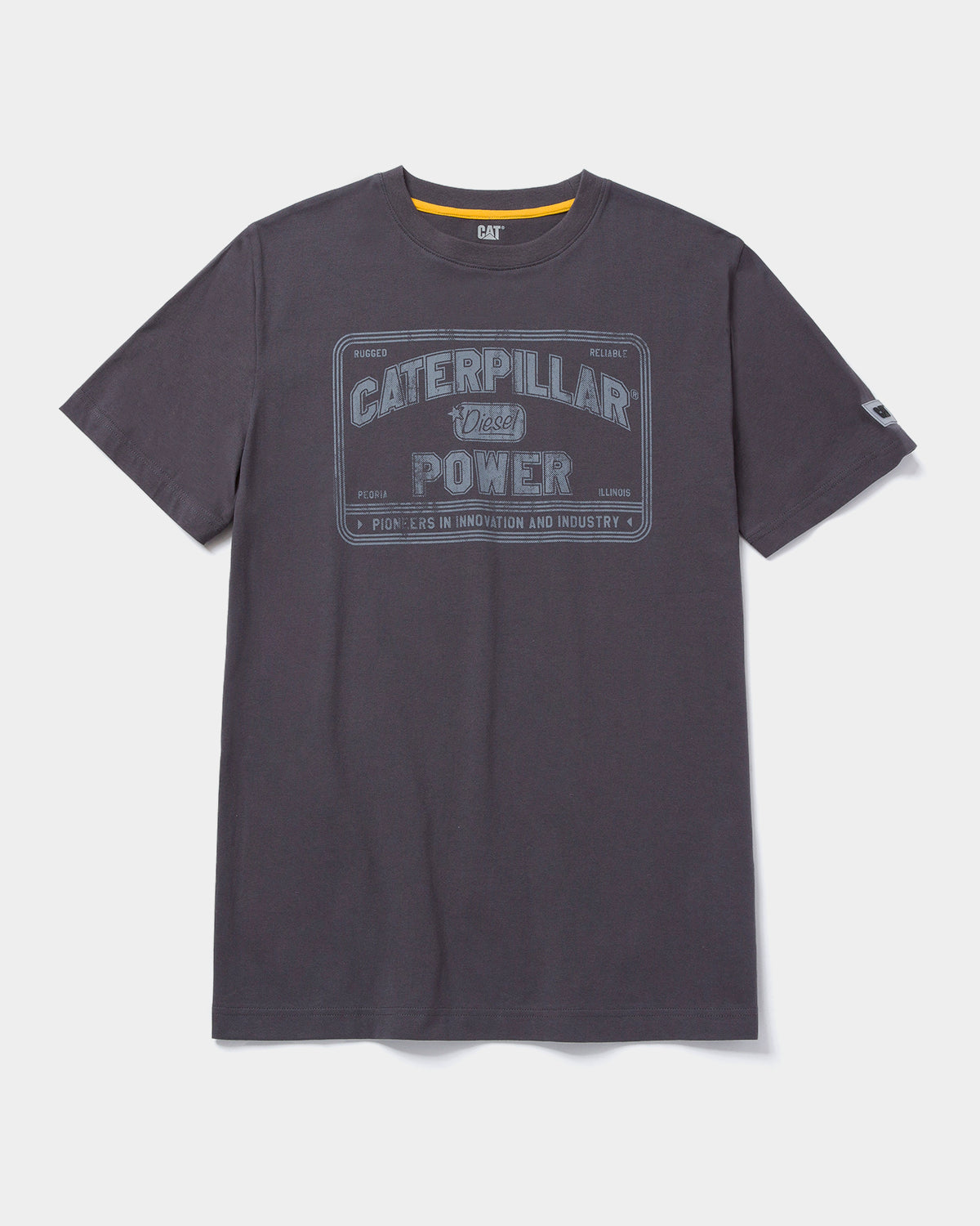 CAT WORKWEAR Men's Caterpillar Power T-Shirt Magnet Front