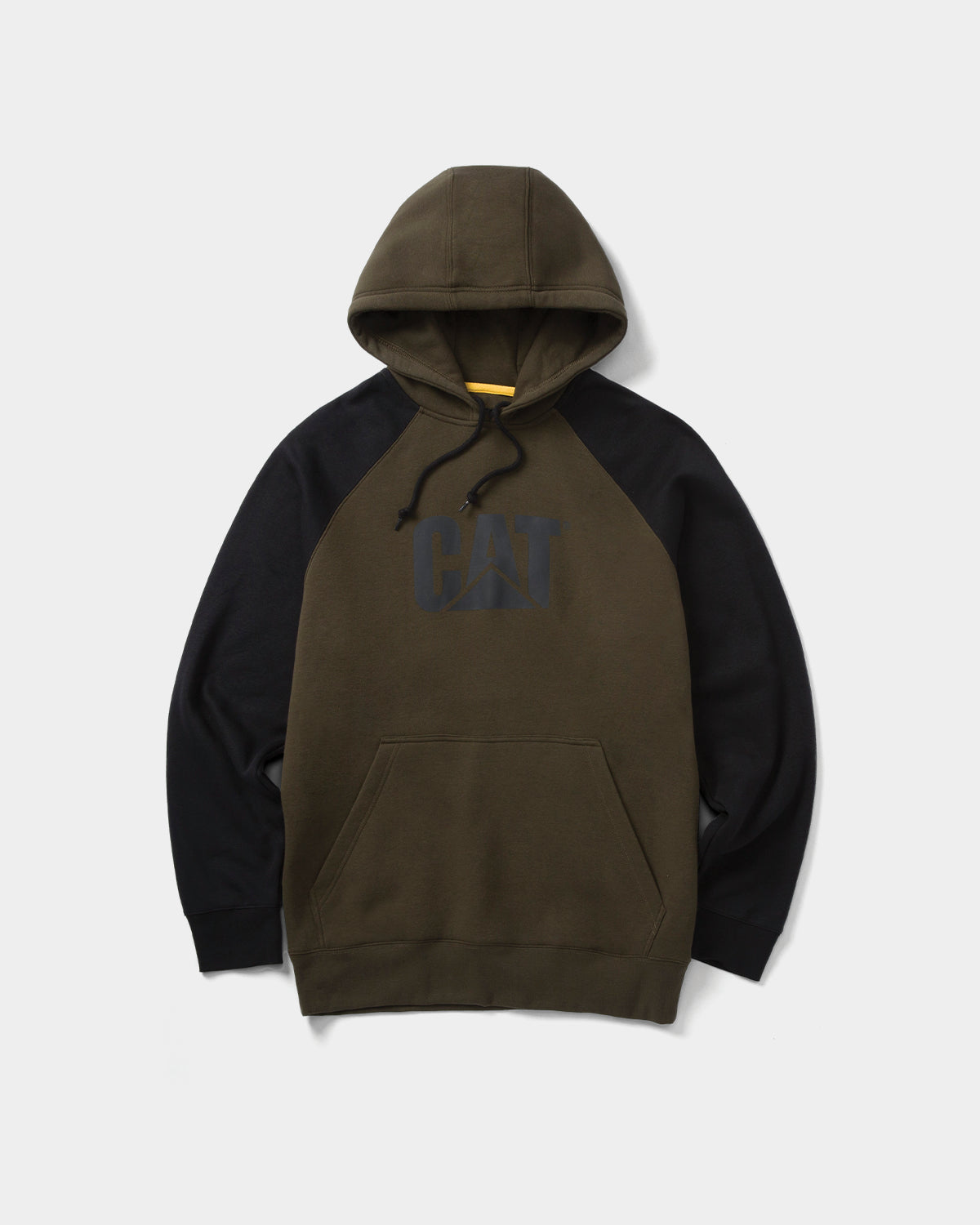 MEN S COLORBLOCK RAGLAN HOODIE CAT WORKWEAR Caterpillar Workwear