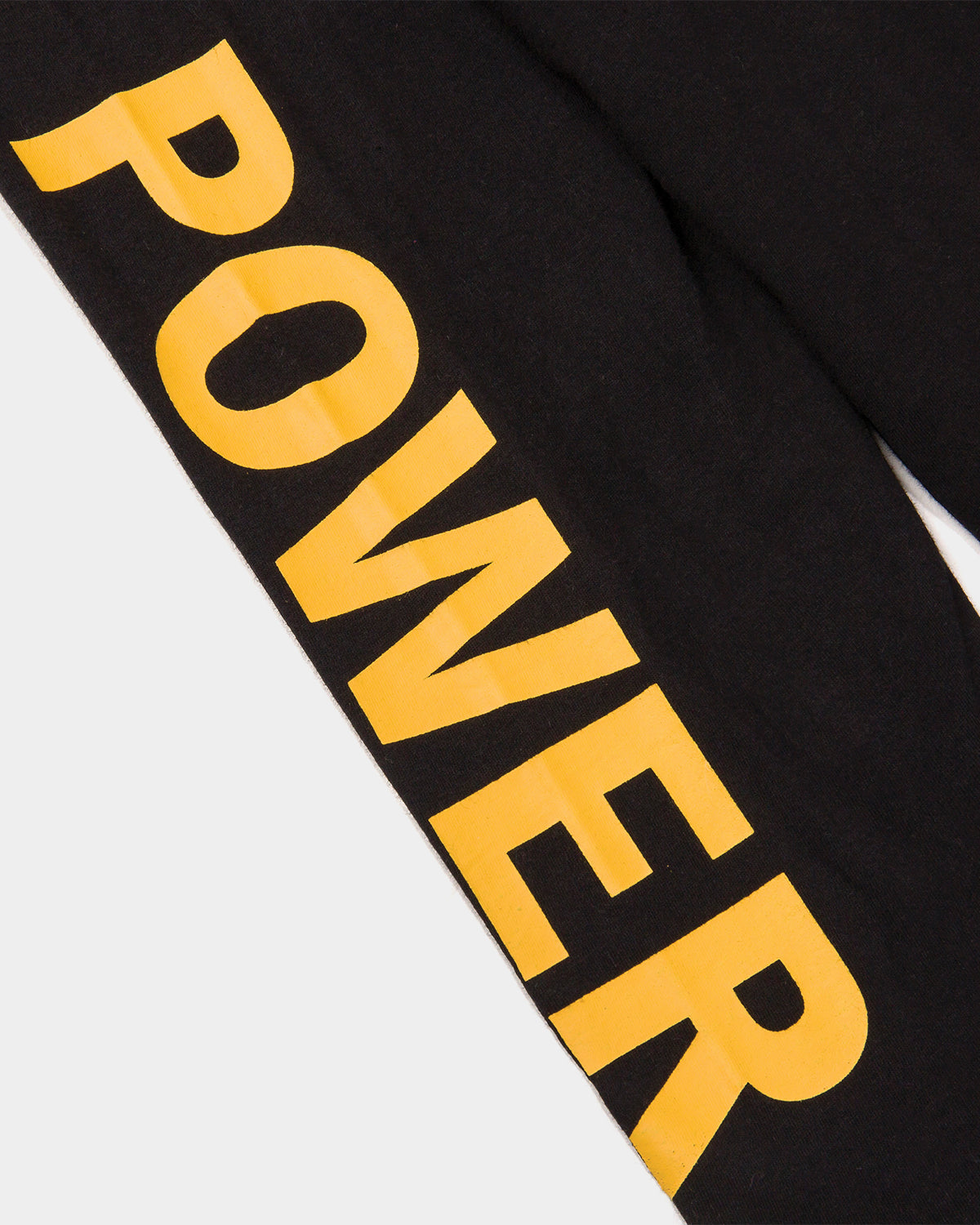 CAT Workwear Men's Diesel Power Long Sleeve T-Shirt Black Left Sleeve "Power"