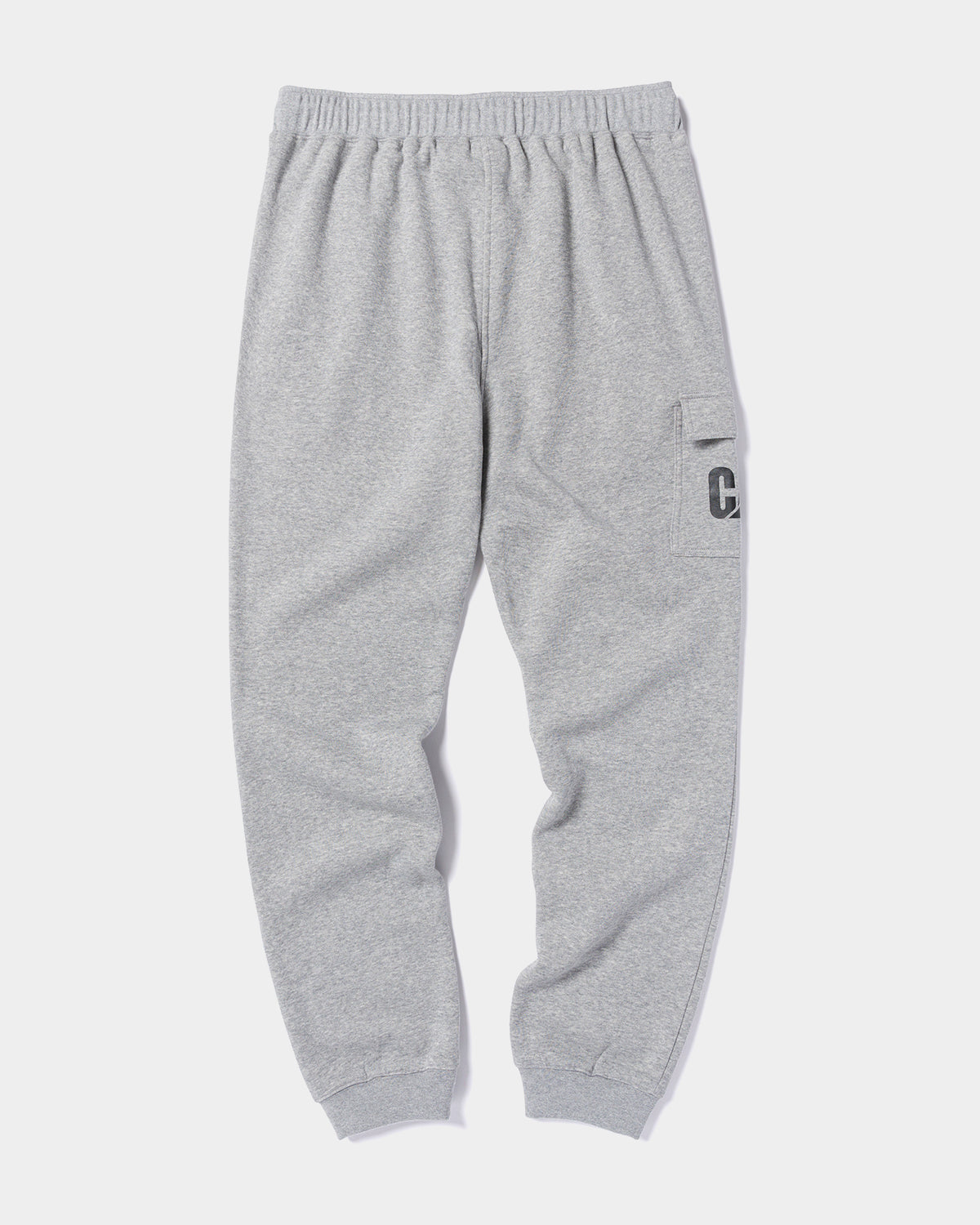 CAT Workwear Men's DM Logo Sweatpants Heather Grey Back