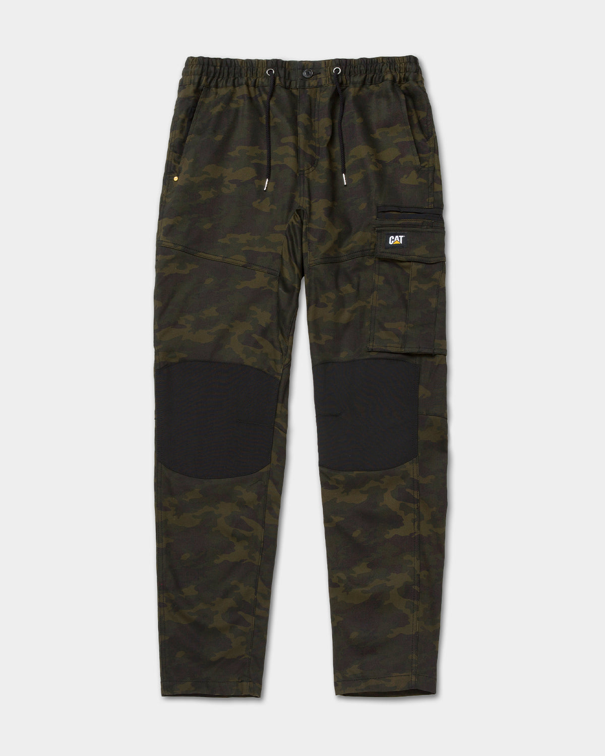 Cat Workwear Men's Dynamic Work Pant Night Camo Front