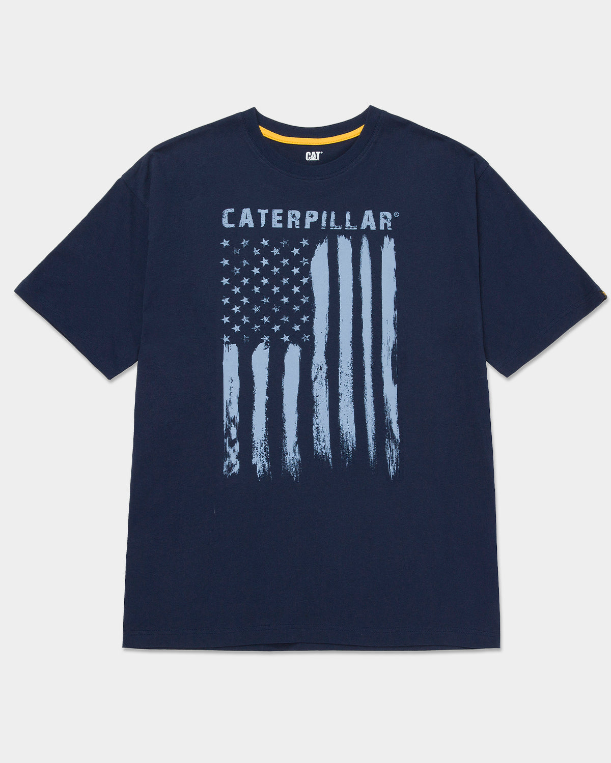 Men s Flag Graphic T Shirt CAT WORKWEAR Caterpillar Workwear