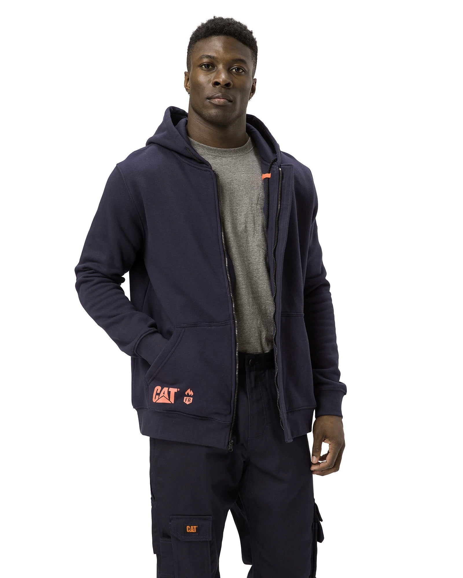 Cat workwear hoodie deals