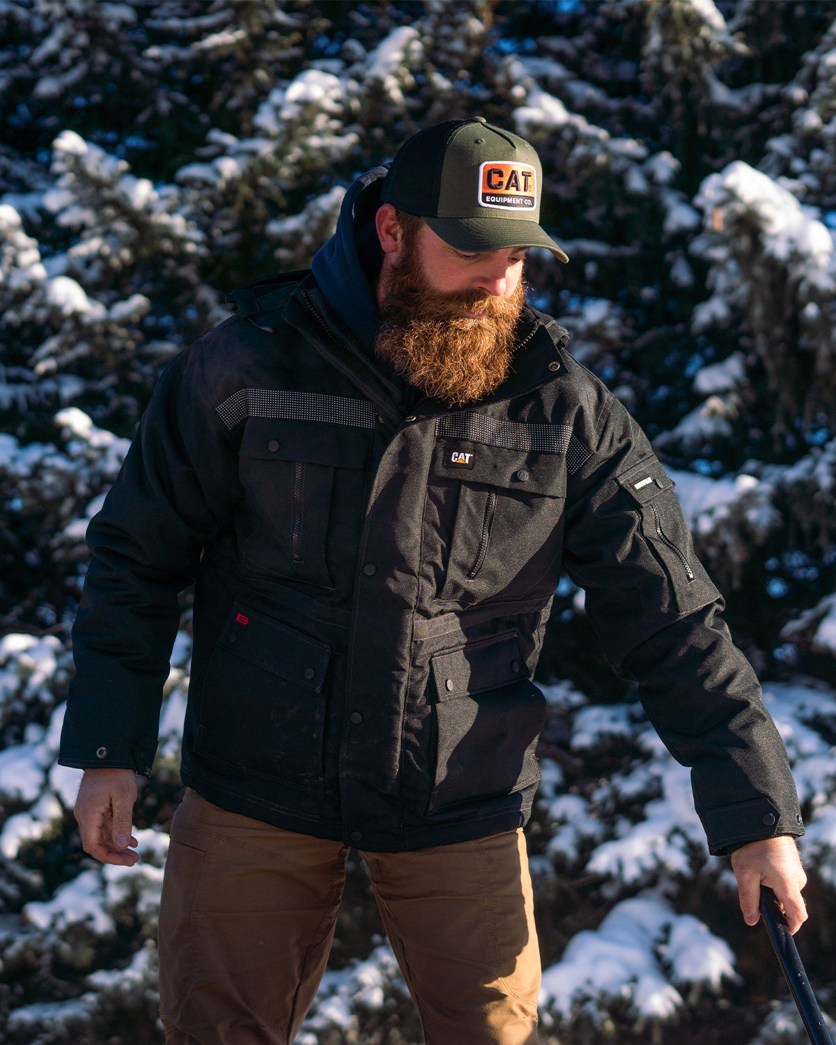 Mens insulated winter coat on sale