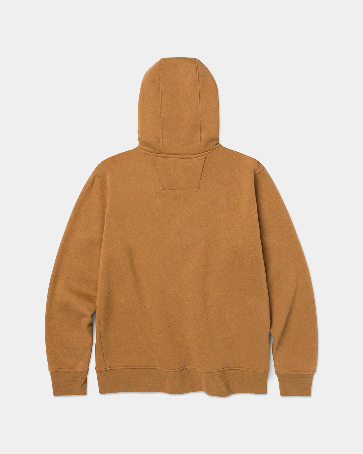 CAT workwear men's heavyweight trademark hoodie bronze back