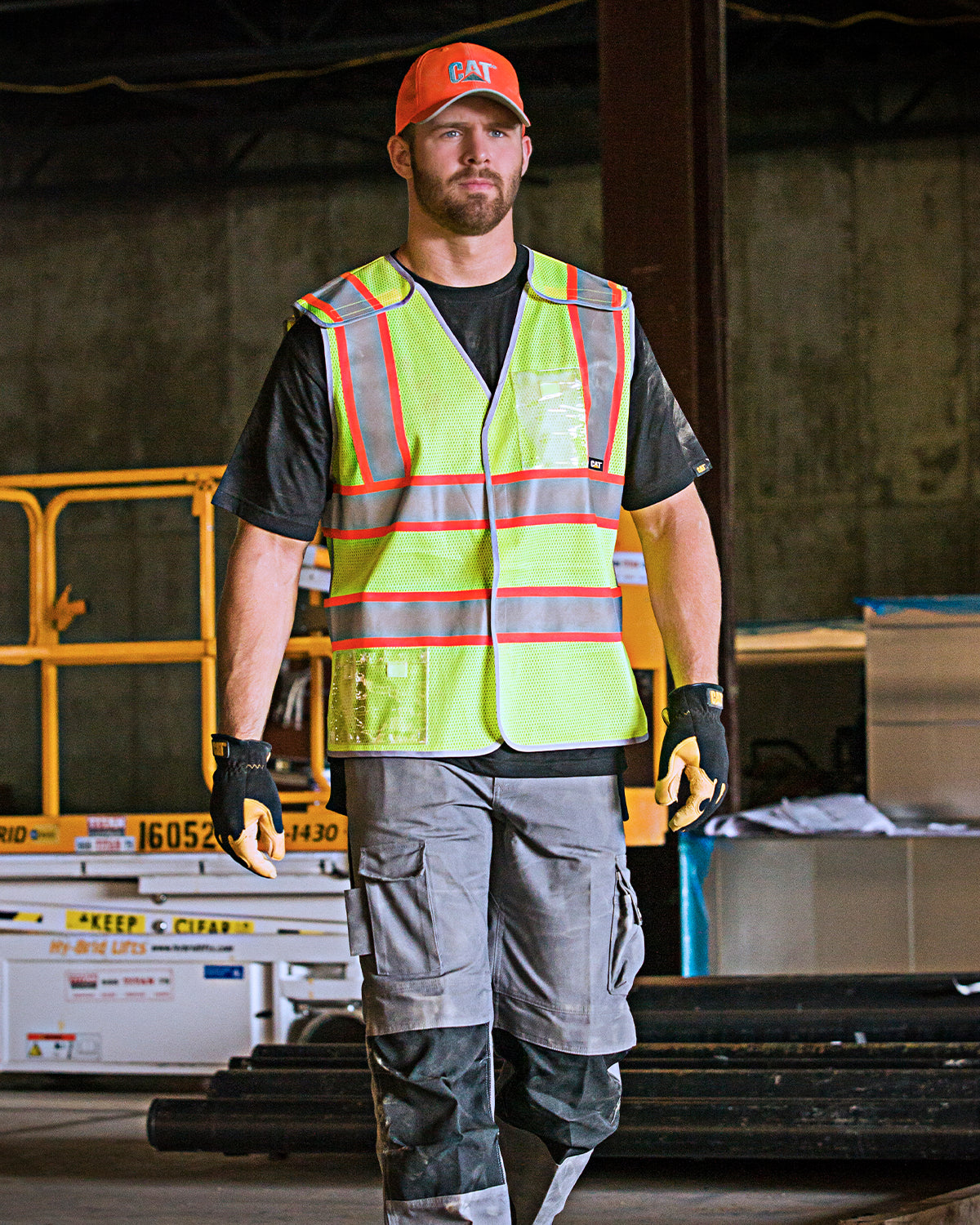 Caterpillar safety vest discount