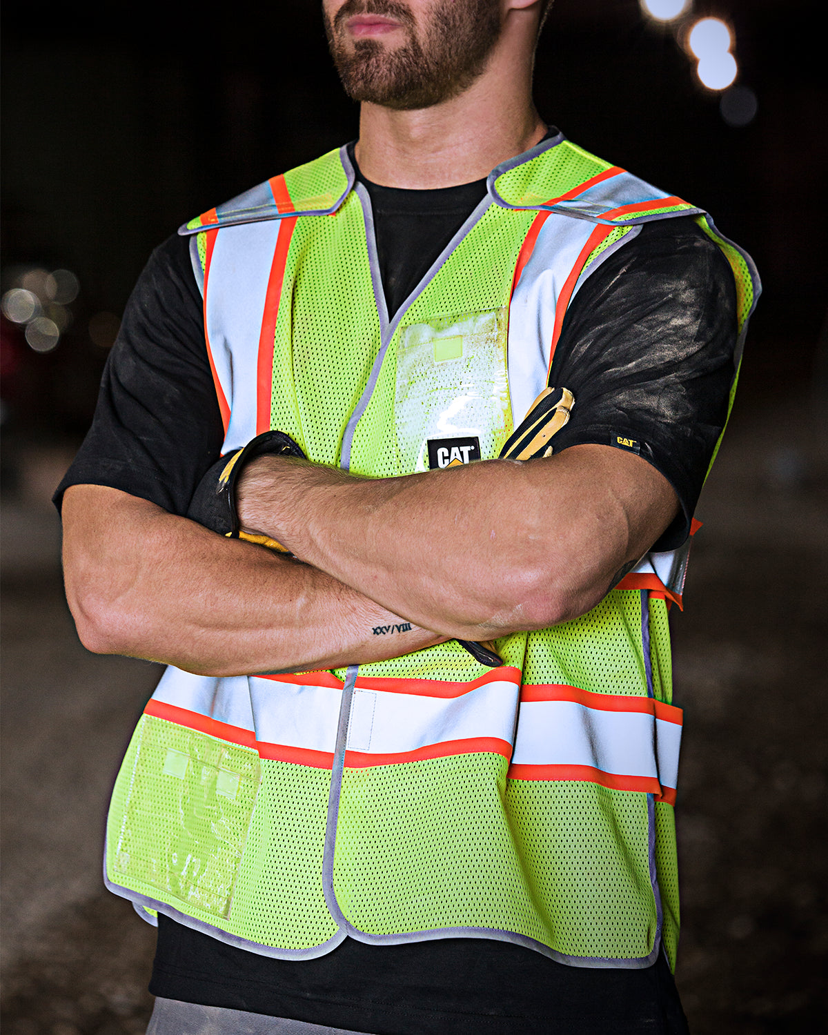 Men's Hi-Vis Point Breakaway Safety Vest CAT® WORKWEAR