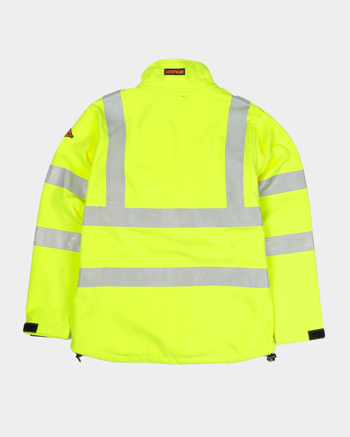 Men s Hi Vis FR Softshell Jacket CAT WORKWEAR Caterpillar Workwear