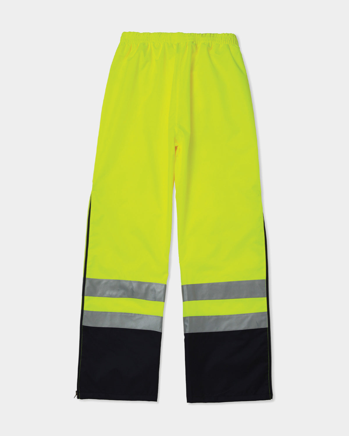 Cat Workwear Men's HiVis Waterproof Pants Hi-Vis Yellow Back