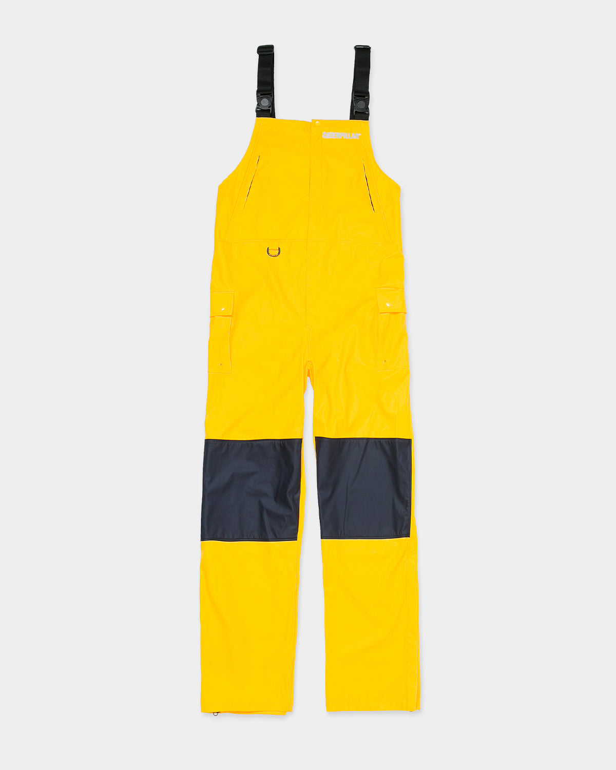 Cat Workwear Men's Longshore Waterproof Rain Bib Yellow