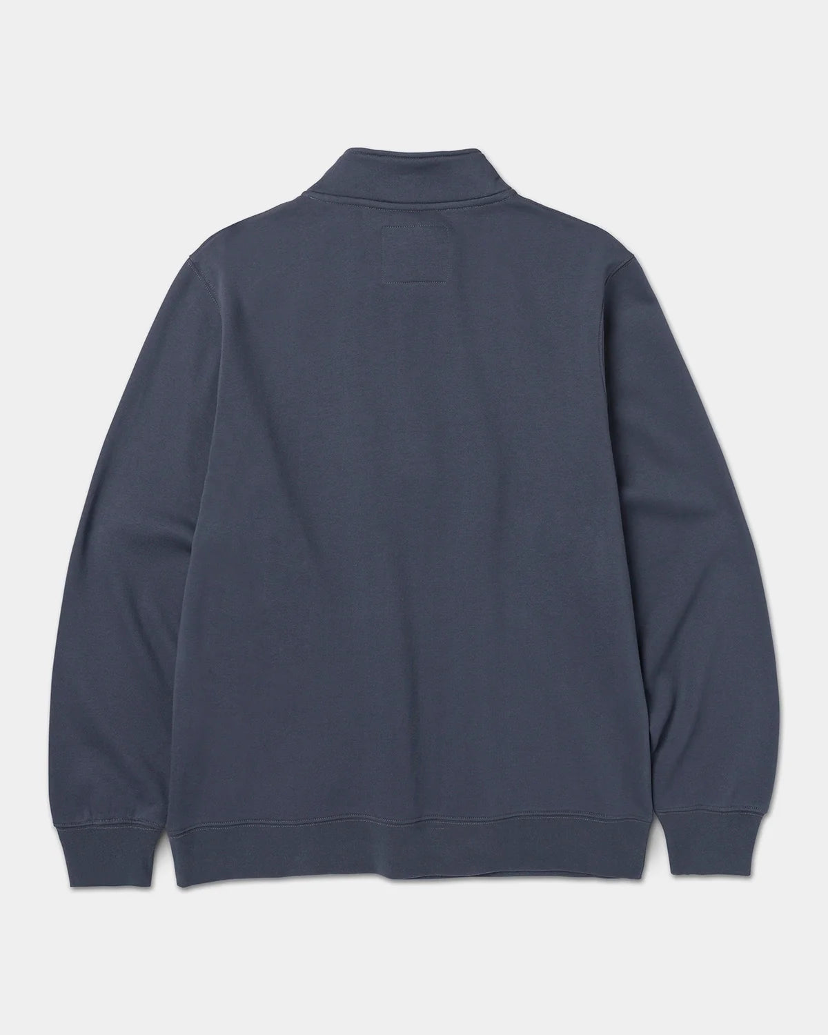 CAT workwear men's midweight quarter zip sweatshirt turbulence back