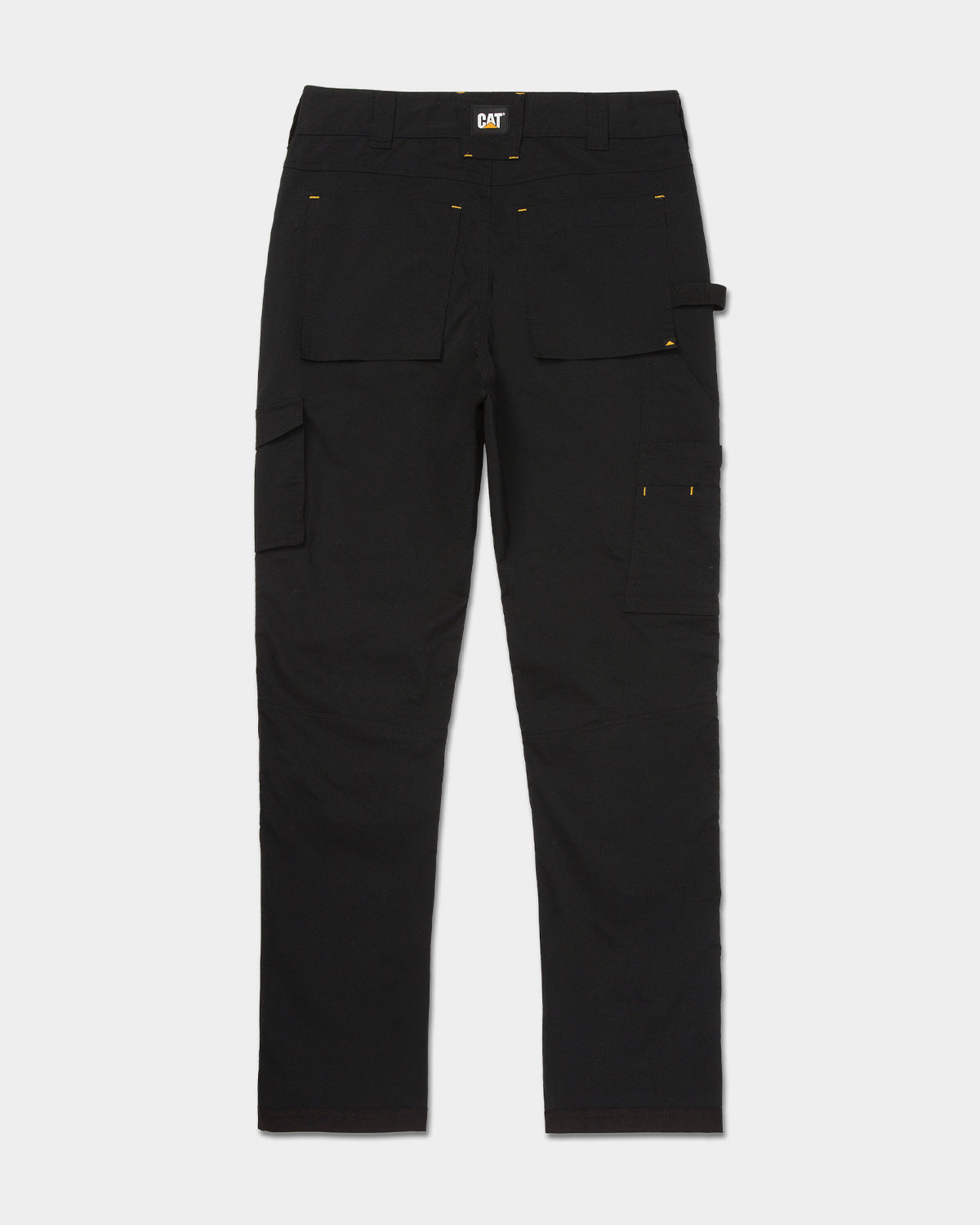 Cat workwear Men's Nexus Work Pant Black Back,color:Black