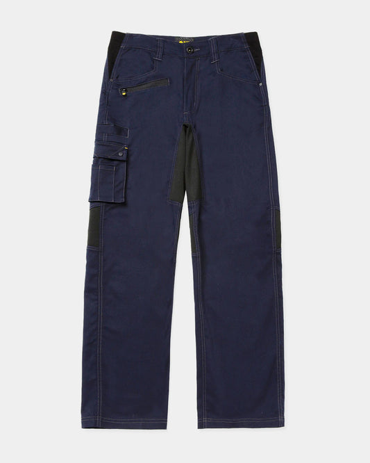 Cat Workwear Men's Operator Flex Pants Navy Front,color:Navy