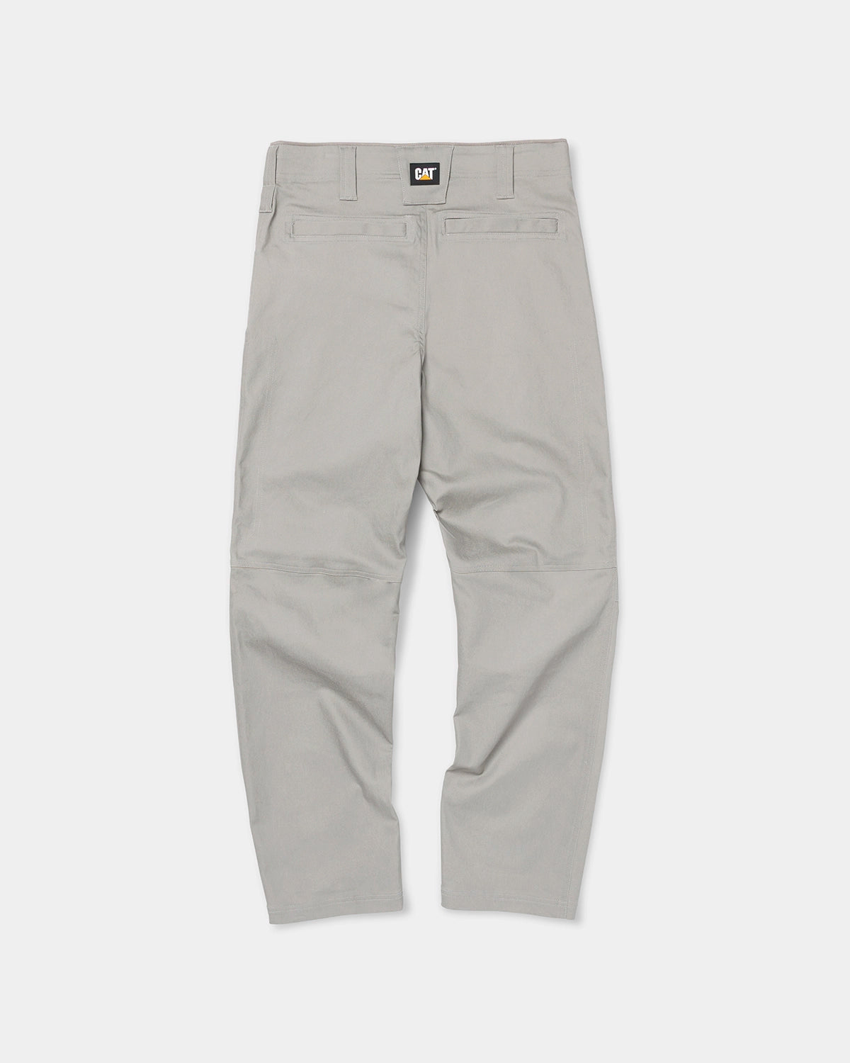 Cat workwear men's operator work pant ghost grey back