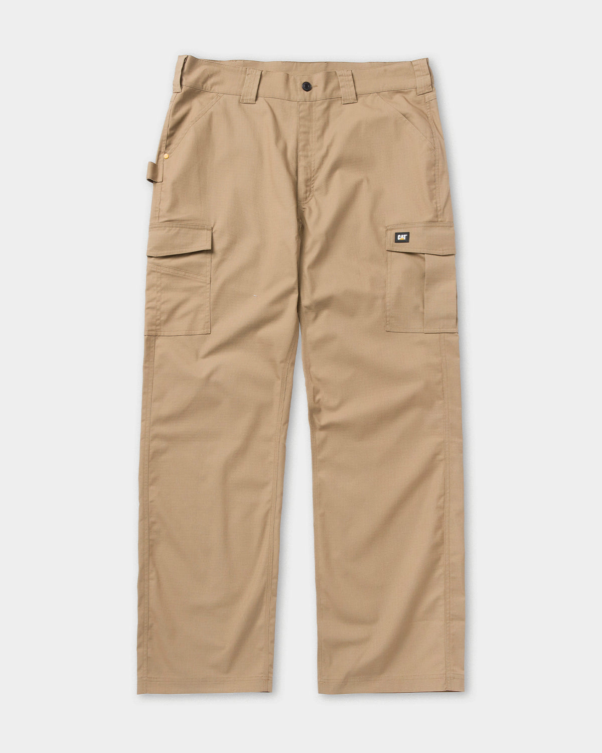 Cat Workwear MEN'S RIPSTOP CARGO PANTS Khaki Front