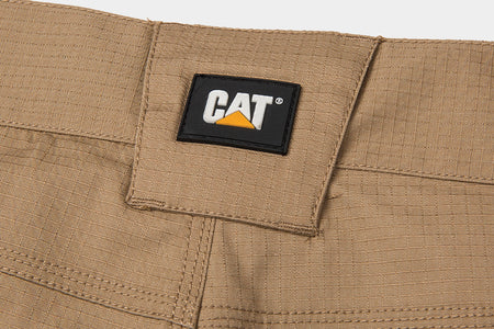 Cat Workwear Men's Ripstop Work Short Reinforced Belt Loop