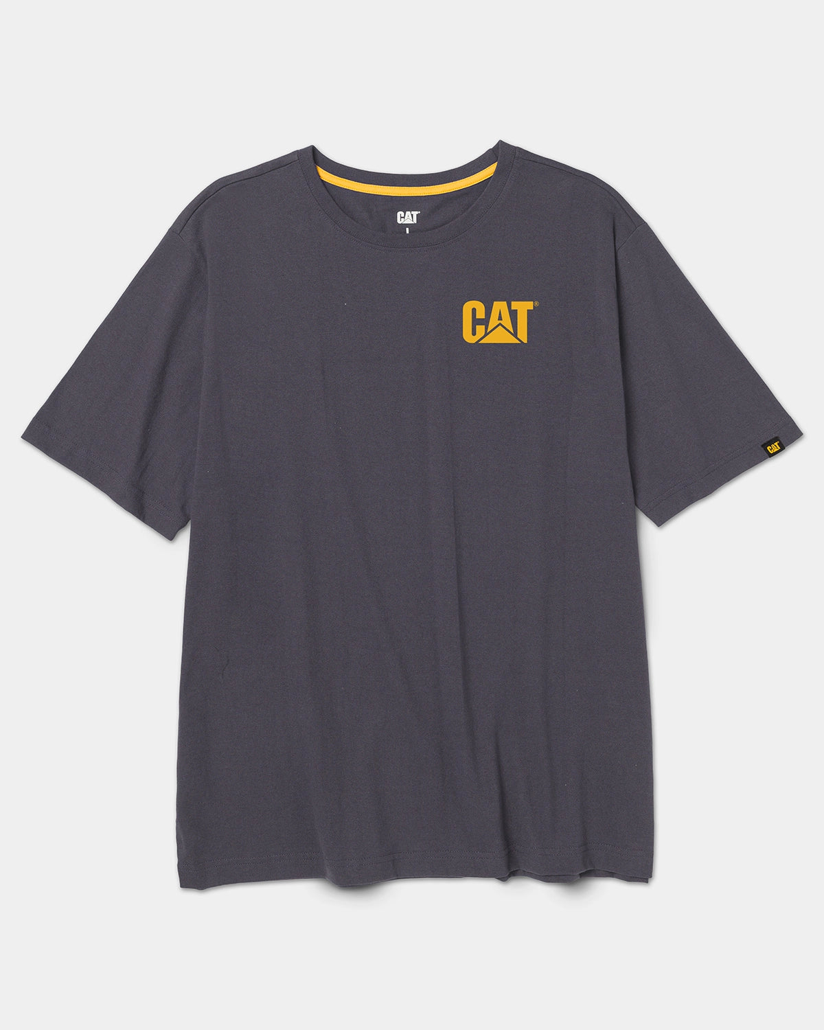 CAT workwear men's sequoia graphic t-shirt turbulence front