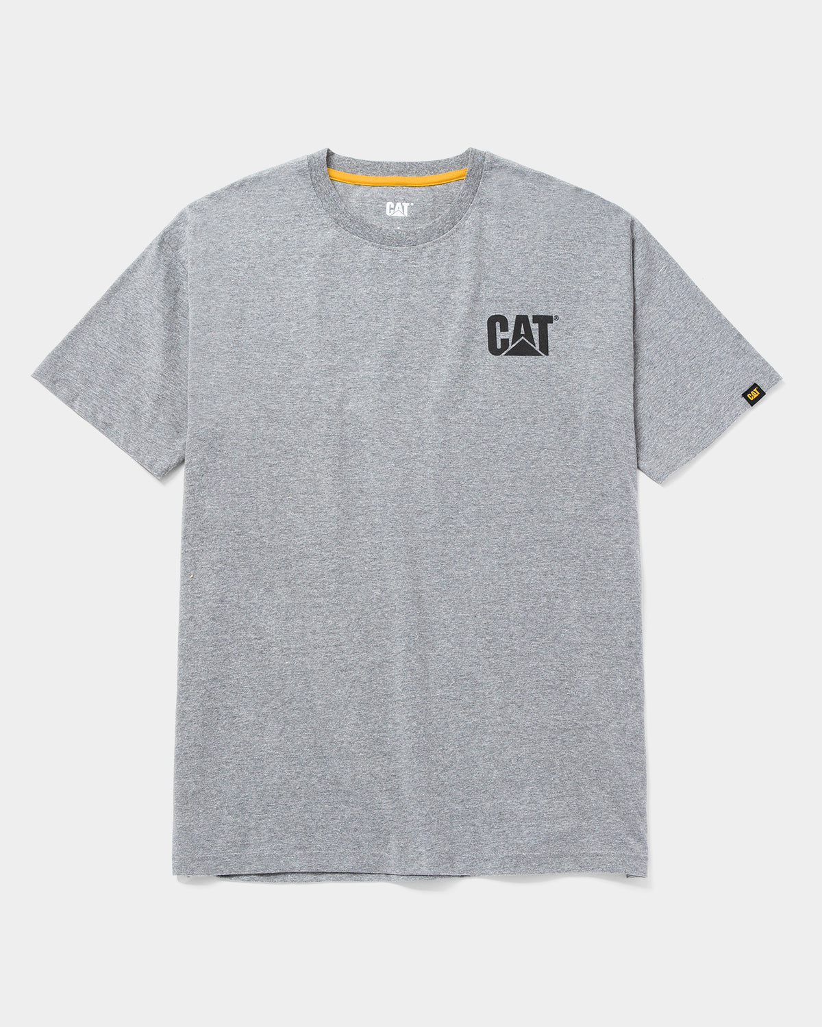 CAT Workwear Men's Trademark T-Shirt Heather Grey Front