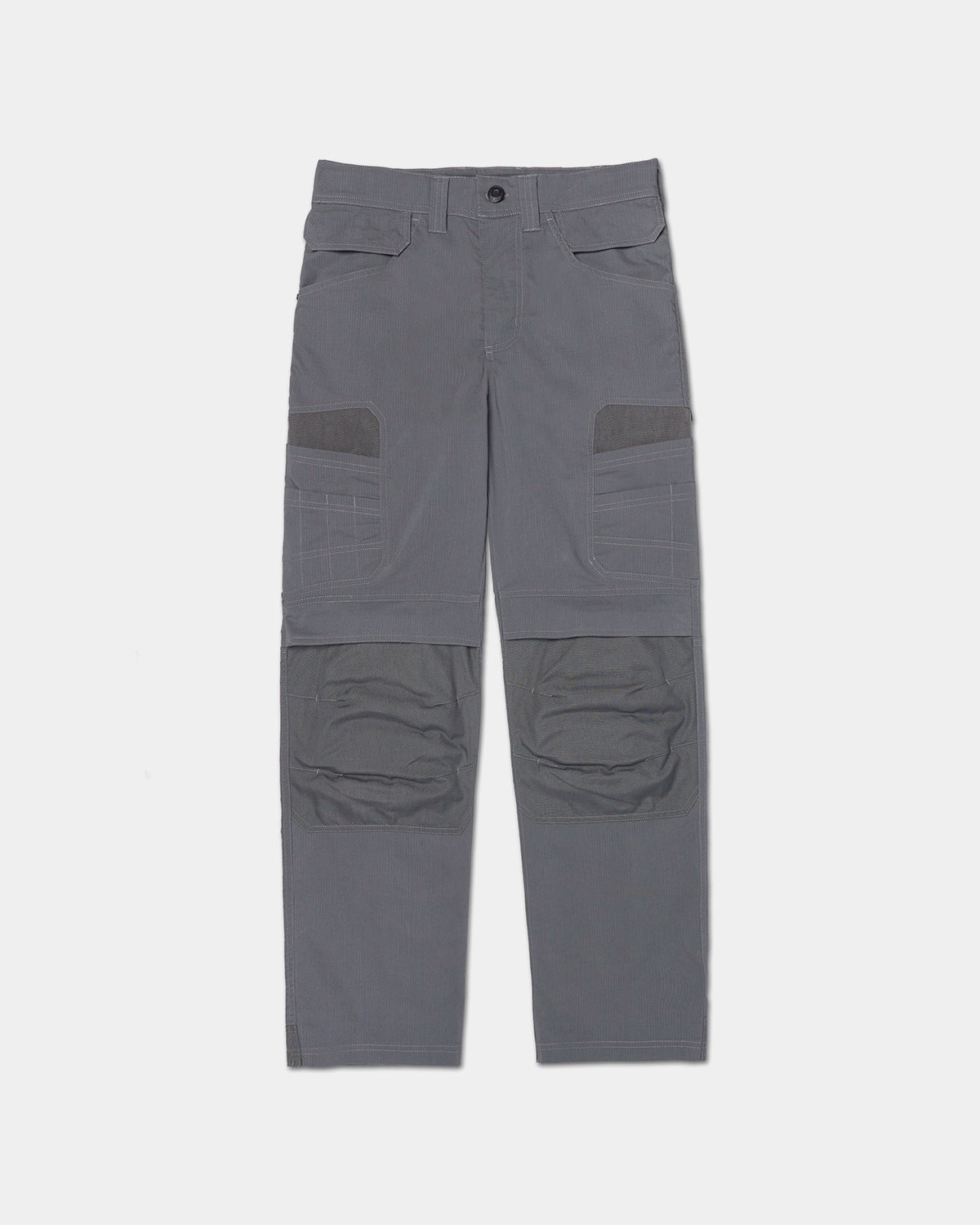 CAT workwear men's trademark utility work pants dark shadow front