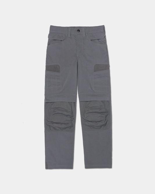 CAT workwear men's trademark utility work pants dark shadow front