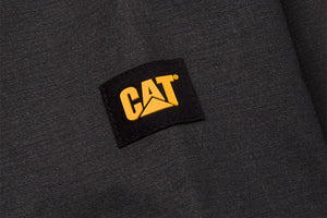 Cat Workwear Waxed Cotton Shirt Jac Logo Label