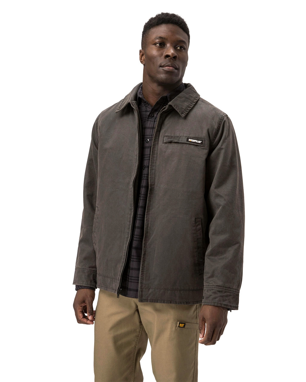 Men's cotton jacket with 2025 hood