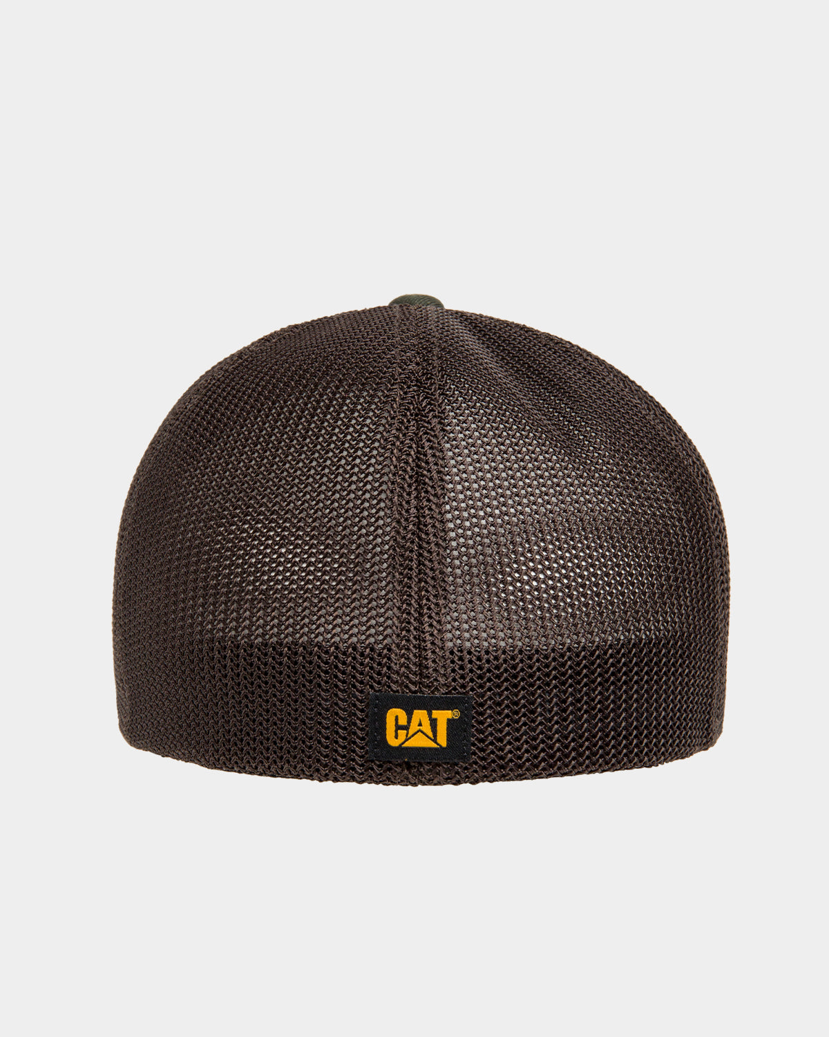 CAT Workwear Unisex Suede Flexfit Hat Army Moss Back