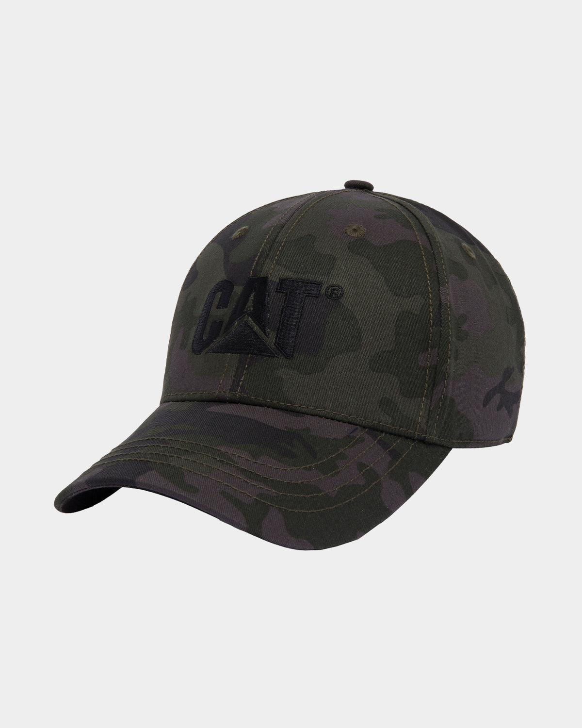 Caterpillar Workwear Unisex Trademark Cap Night Camo Front