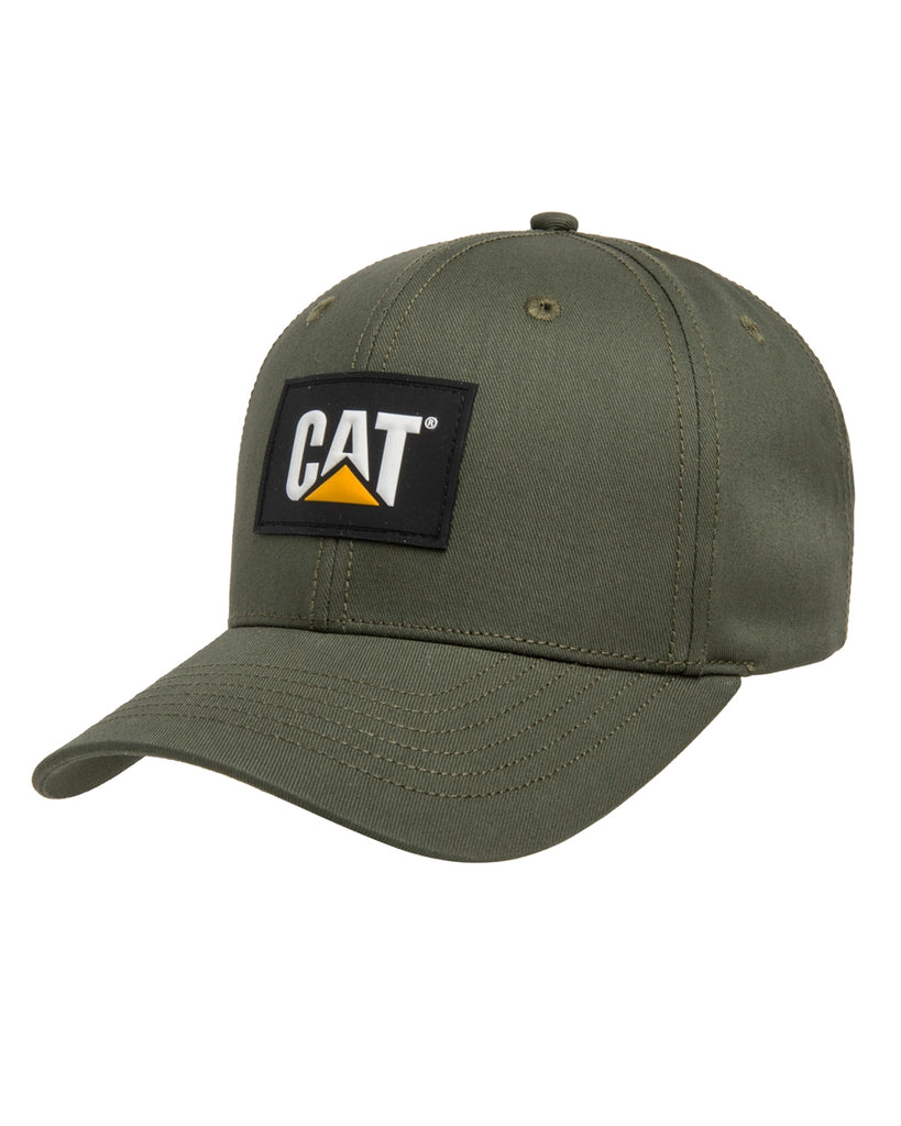 CAT Workwear Unisex Cat Patch Hat Chive Front