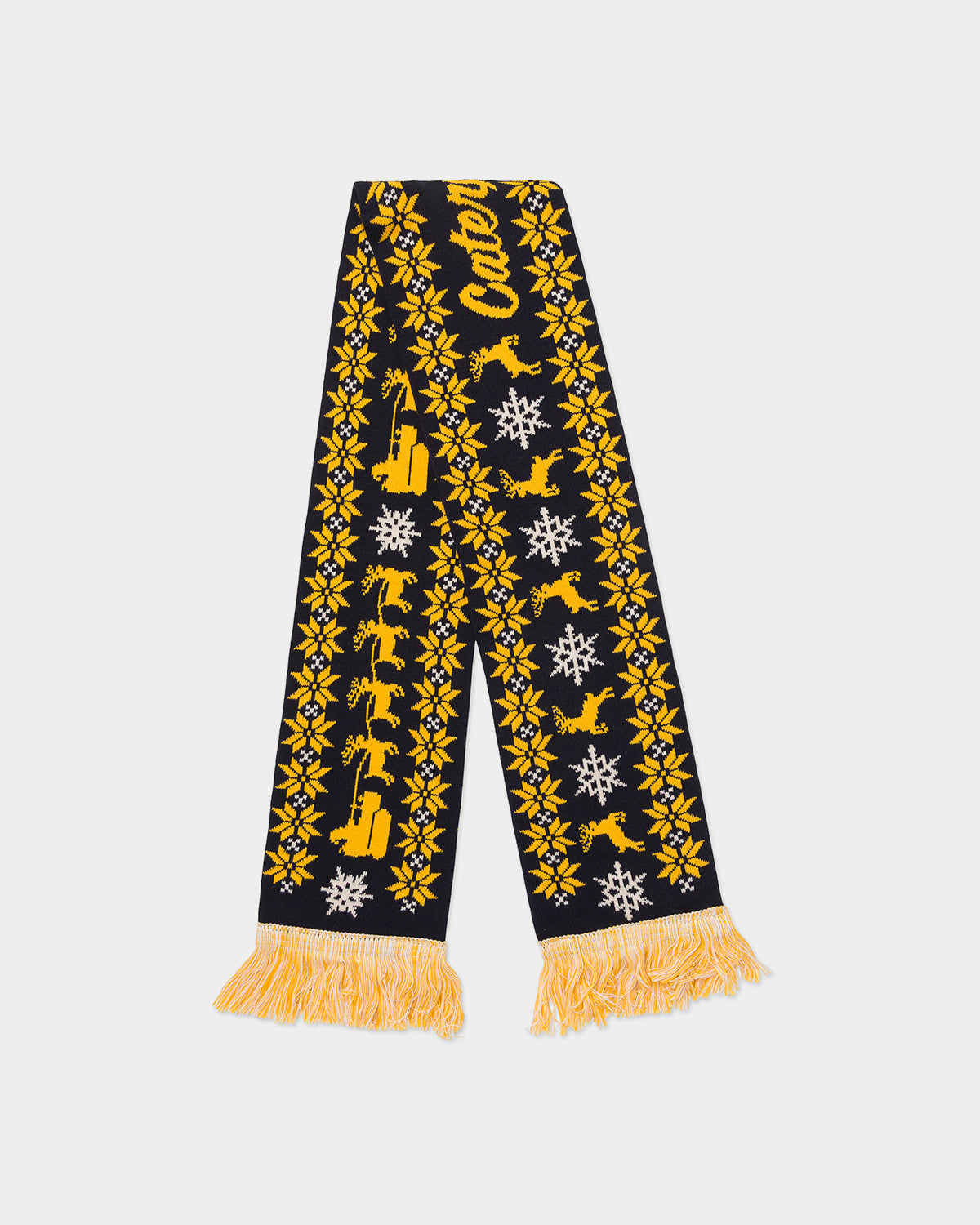 Cat workwear unisex holisleigh holiday scarf black