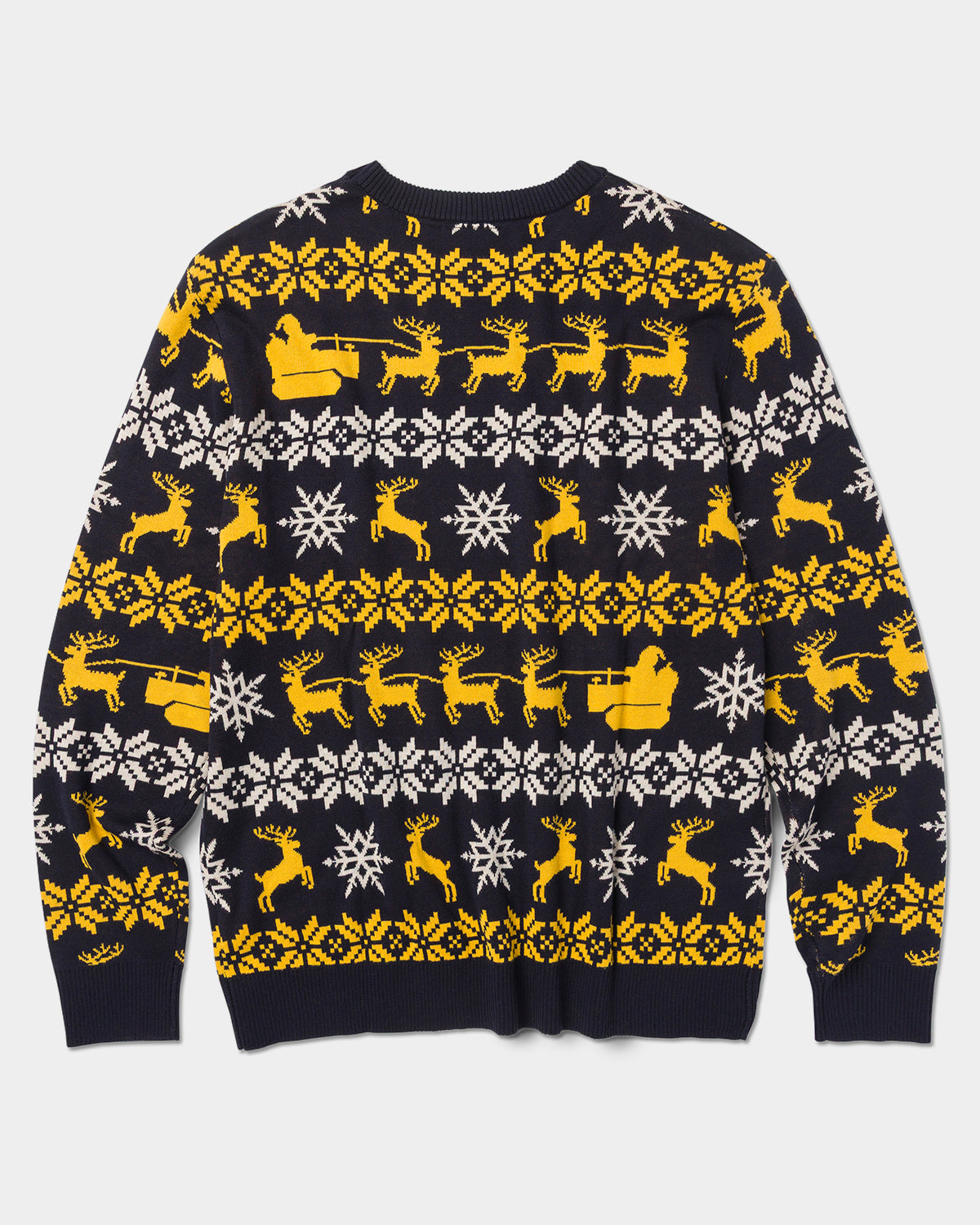 Cat workwear unisex holisleigh holiday sweater back