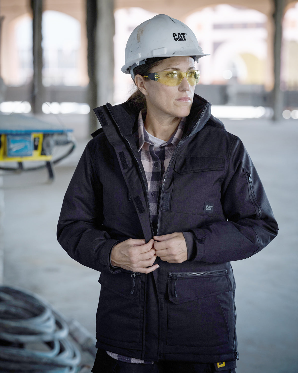 Women s Insulated Work Parka CAT WORKWEAR Caterpillar Workwear