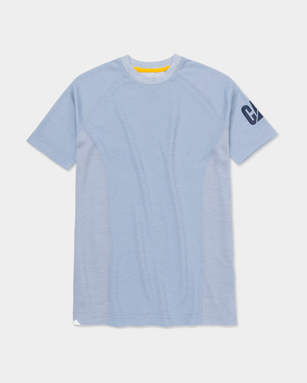 CAT Workwear Women's Lightweight Cooling T-Shirt Blue Fog Heather Front