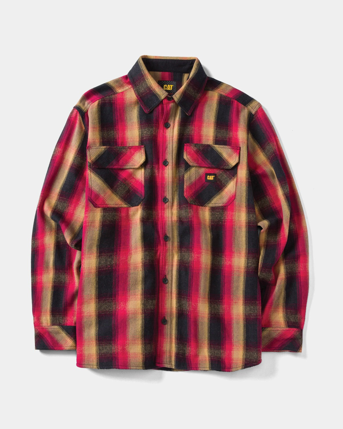 color:Pitch Black Heather-Hot Red