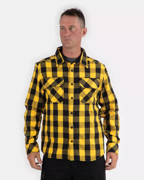 Hi vis 2025 plaid shirt