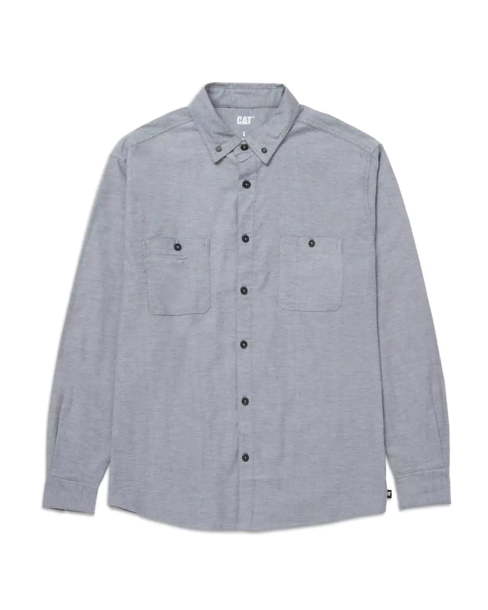 Men's Classic Button Down Shirt | CAT® WORKWEAR – Caterpillar Workwear