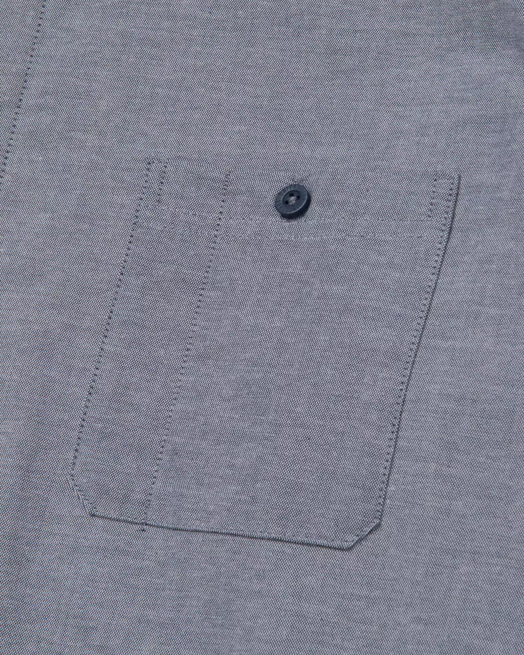 CAT WORKWEAR Men's Classic Oxford Long Sleeve Work Shirt Denim Blue Oxford Pocket