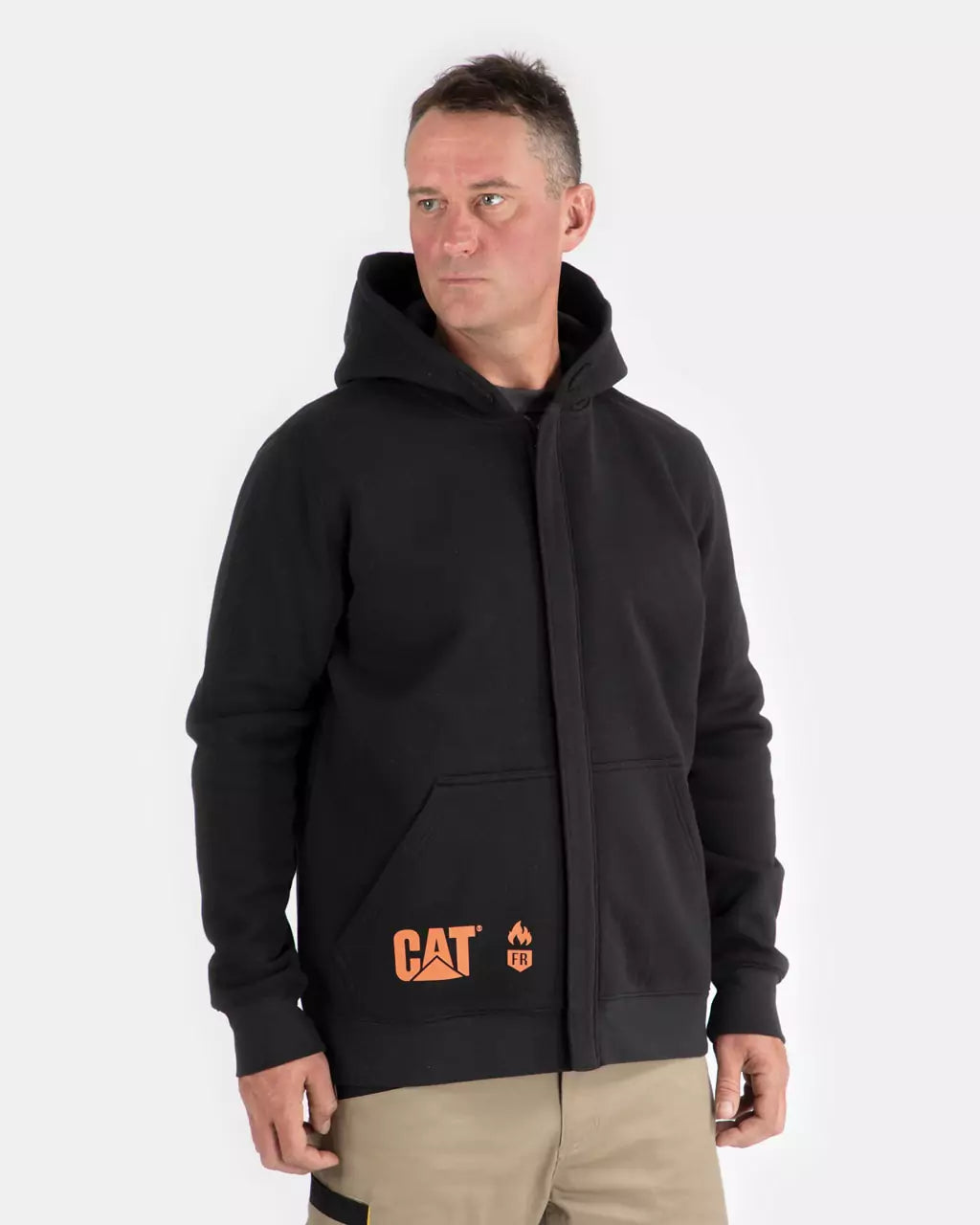 Men's Full Zip Hoodie  CAT® WORKWEAR – Caterpillar Workwear