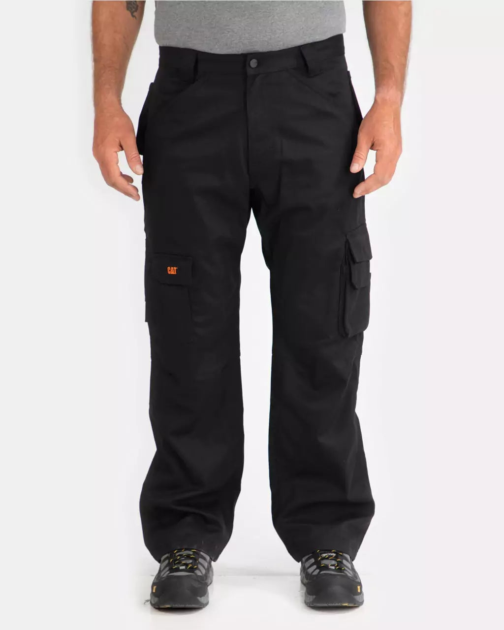 TICOMELA FR Pants for Men Flame Resistant Cargo Pants 7.5oz Gray