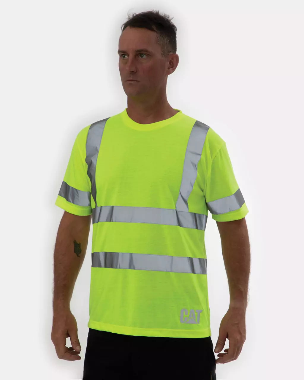 Men's Hi-Vis Class III T-Shirt  CAT® WORKWEAR – Caterpillar Workwear